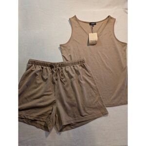Nwt NYDJ tank‎ tank top and shorts set size s/m